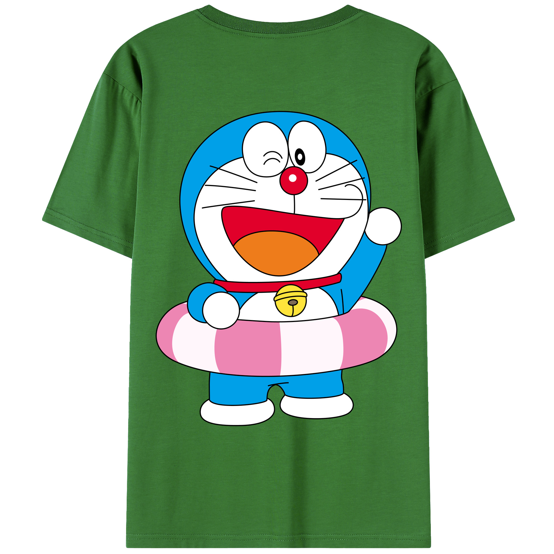 （画像用） ドラえもん Doraemon レディース半袖Tシャツ(バックプリント)